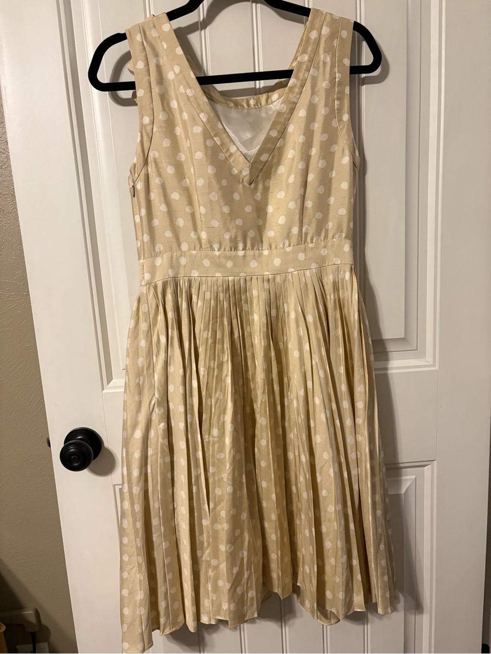 kate spade Cream and White Polka Dot Dress